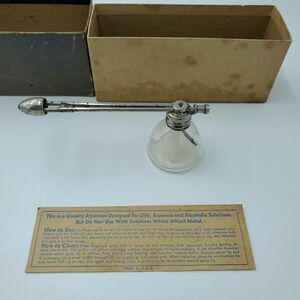 VINTAGE RARE UNUSED DEVILBISS ATOMIZER NO. 16 WITH ORIGINAL BOX, U.S.A
